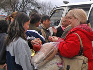 Podela humanitarne pomoći